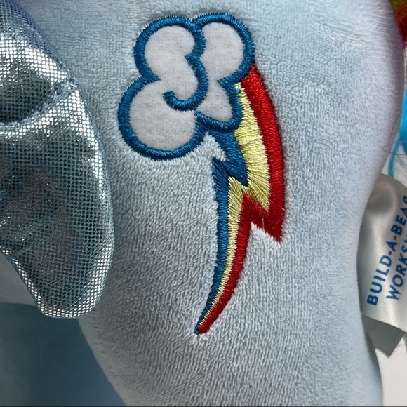 Build A Bear Workshop My Little Pony Rainbow Dash 16” Plush Animal Toy - Picture 6 of 8